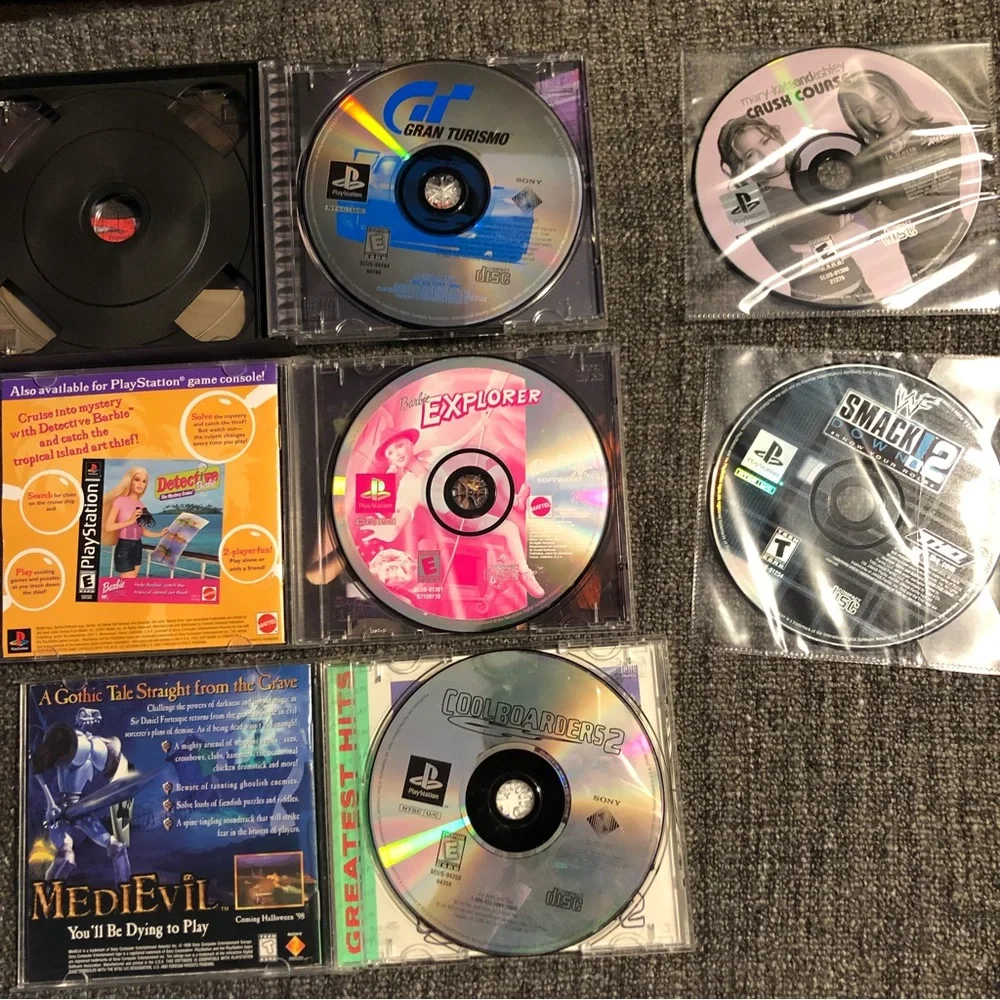 Playstation 1 Lot of 5 Games As-Is Read Description! Original Sony PS1‎ - Picture 10 of 10